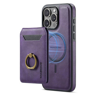 DG-Ming Magking K1 2in1 kotelo Apple iPhone 15 Pro Max - Violetti