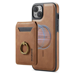 DG-Ming Magking K1 2i1 deksel Apple iPhone 15 - Brun