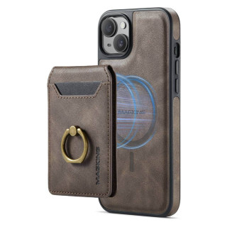 DG-Ming Magking K1 2i1 fodral Apple iPhone 15 Plus - Coffee