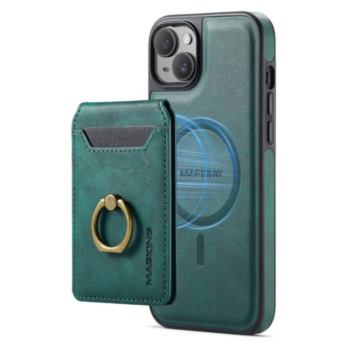 DG-Ming Magking K1 2i1 cover Apple iPhone 14 - Petrol