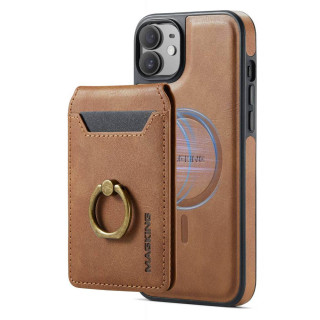 DG-Ming Magking K1 2in1 kotelo Apple iPhone 12 - Ruskea