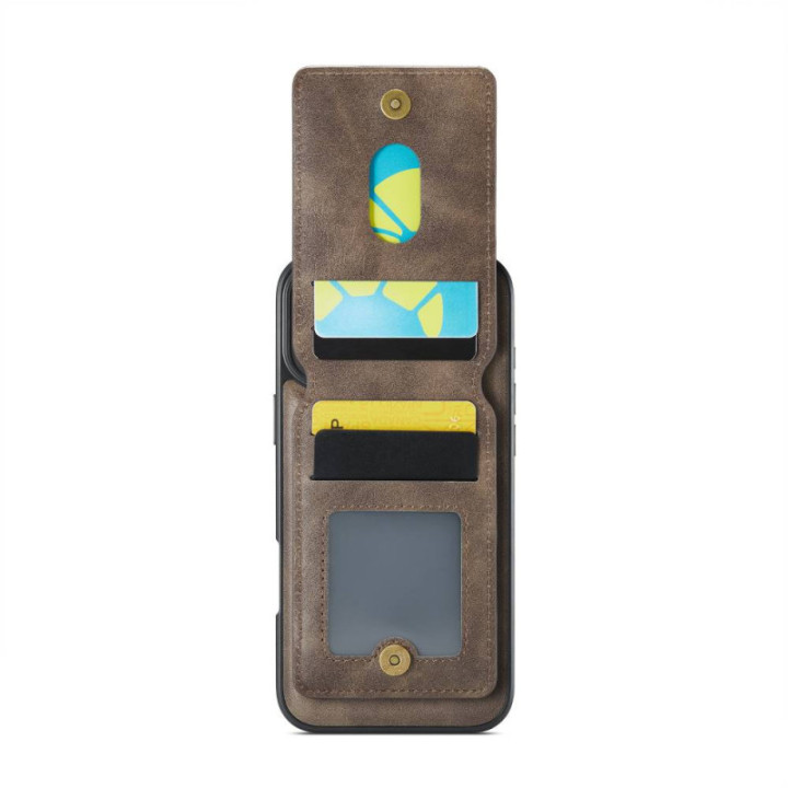 DG-Ming Magking K1 2i1 deksel Apple iPhone 16 - Coffee