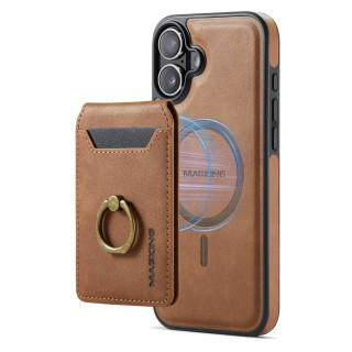 DG-Ming Magking K1 2in1 case Apple iPhone 16 - Brown