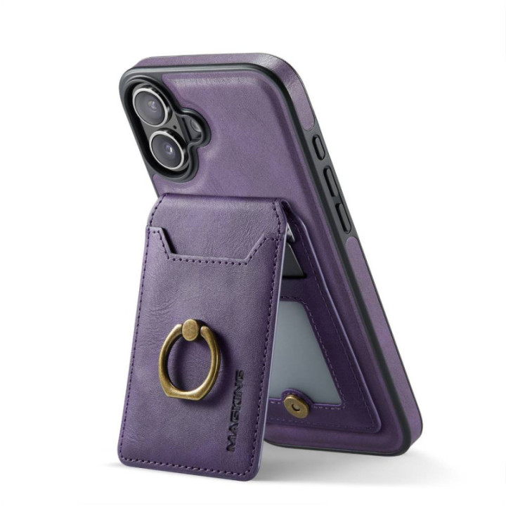 DG-Ming Magking K1 2in1 kotelo Apple iPhone 16 Plus - Violetti