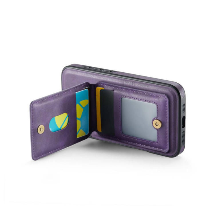DG-Ming Magking K1 2in1 kotelo Apple iPhone 16 Plus - Violetti