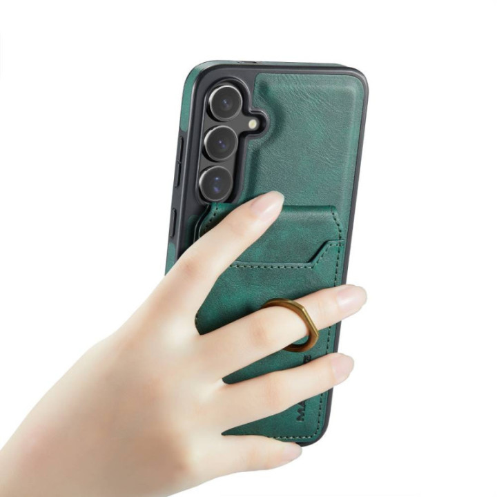 DG-Ming Magking K1 2i1 fodral Samsung Galaxy S25 Plus - Petrol