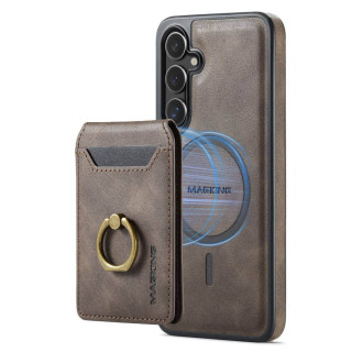 DG-Ming Magking K1 2i1 fodral Samsung Galaxy S24 Plus - Coffee