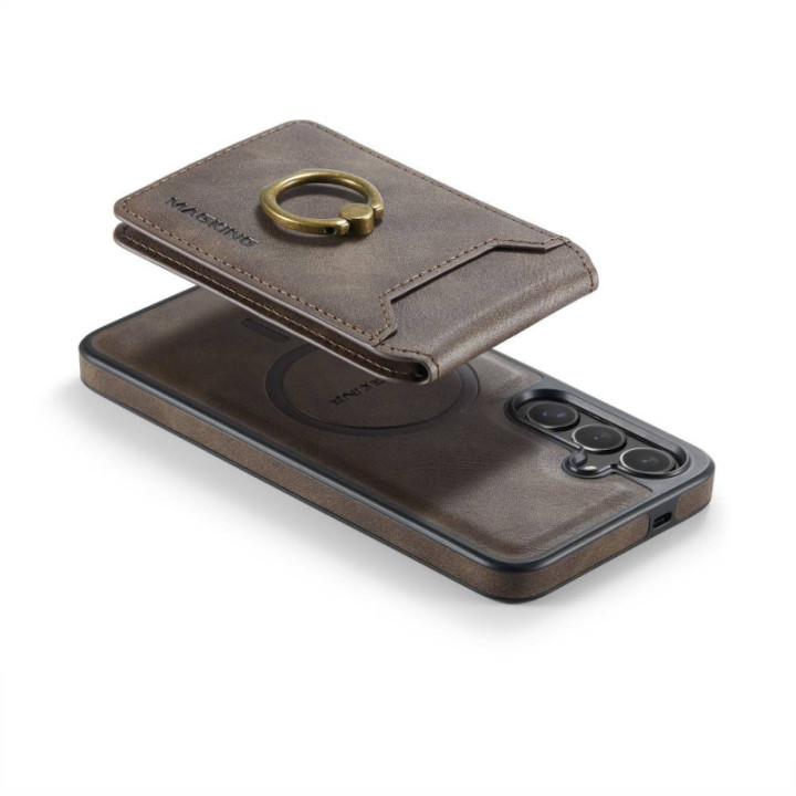 DG-Ming Magking K1 2in1 kotelo Samsung Galaxy S24 - Coffee