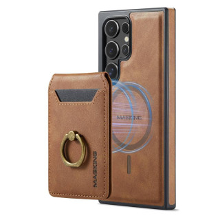 DG-Ming Magking K1 2i1 cover Samsung Galaxy S23 Ultra - Brun