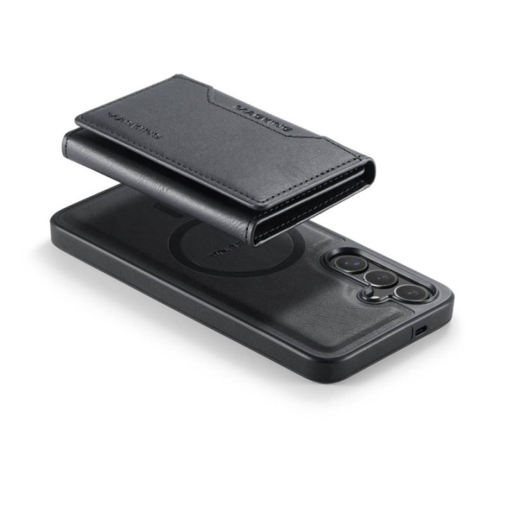 DG-Ming Magking K2 2in1 Handyhülle Samsung Galaxy S24 Plus - Schwarz