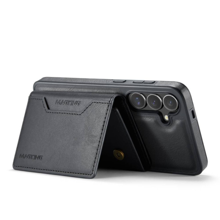 DG-Ming Magking K2 2i1 fodral Samsung Galaxy S24 - Svart