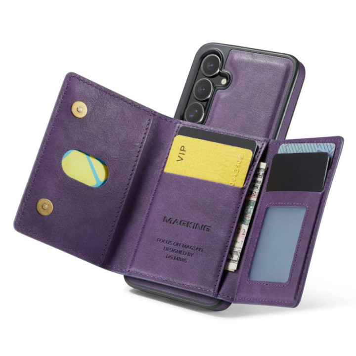 DG-Ming Magking K2 2i1 cover Samsung Galaxy S24 Plus - Lilla