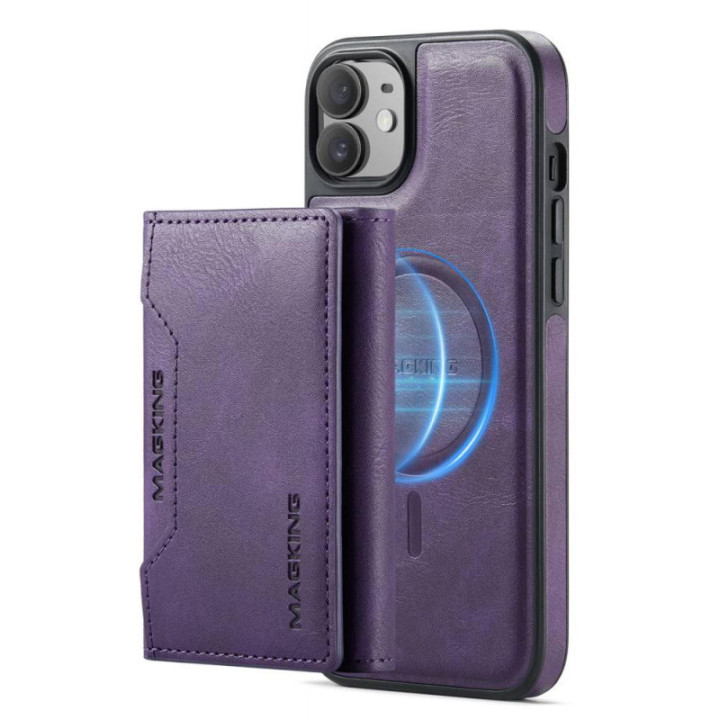 DG-Ming Magking K2 2in1 Handyhülle Apple iPhone 12 - Lila