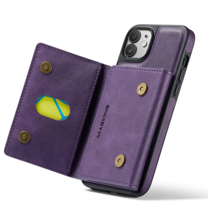 DG-Ming Magking K2 2in1 Handyhülle Apple iPhone 12 - Lila