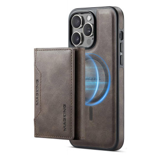 DG-Ming Magking K2 2in1 kotelo Apple iPhone 13 Pro Max - Coffee