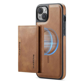 DG-Ming Magking K2 2i1 cover Apple iPhone 14 - Brun
