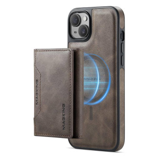 DG-Ming Magking K2 2in1 case Apple iPhone 15 - Coffee