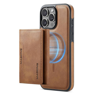DG-Ming Magking K2 2in1 Handyhülle Apple iPhone 16 Pro - Braun