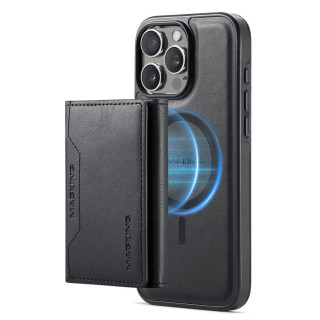DG-Ming Magking K2 2in1 kotelo Apple iPhone 16 Pro - Musta