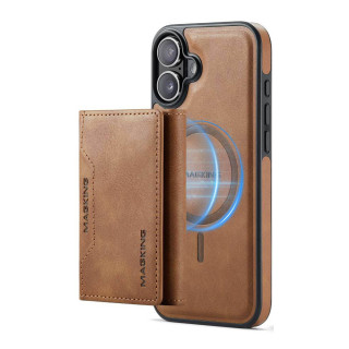 DG-Ming Magking K2 2i1 fodral Apple iPhone 16 Plus - Brun