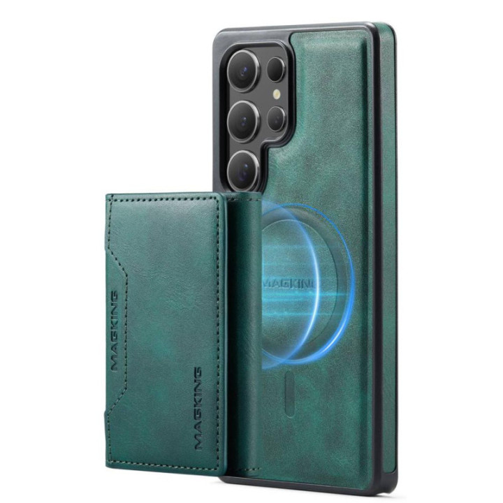DG-Ming Magking K2 2i1 deksel Samsung Galaxy S25 Ultra - Petrol