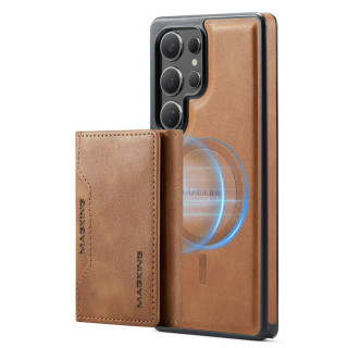 DG-Ming Magking K2 2i1 fodral Samsung Galaxy S25 Ultra - Brun