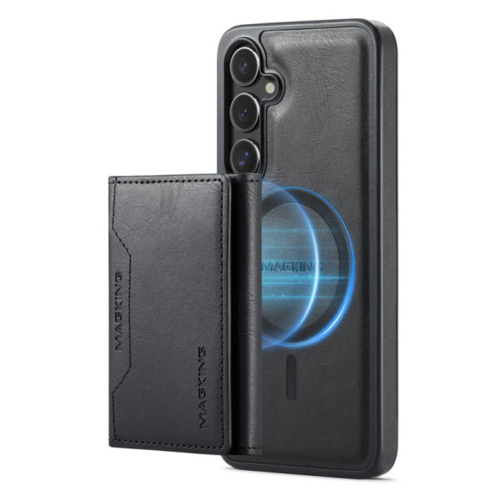 DG-Ming Magking K2 2i1 fodral Samsung Galaxy S25 Plus - Svart