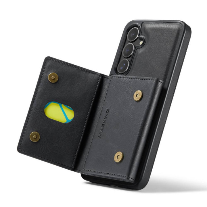 DG-Ming Magking K2 2i1 fodral Samsung Galaxy S25 Plus - Svart