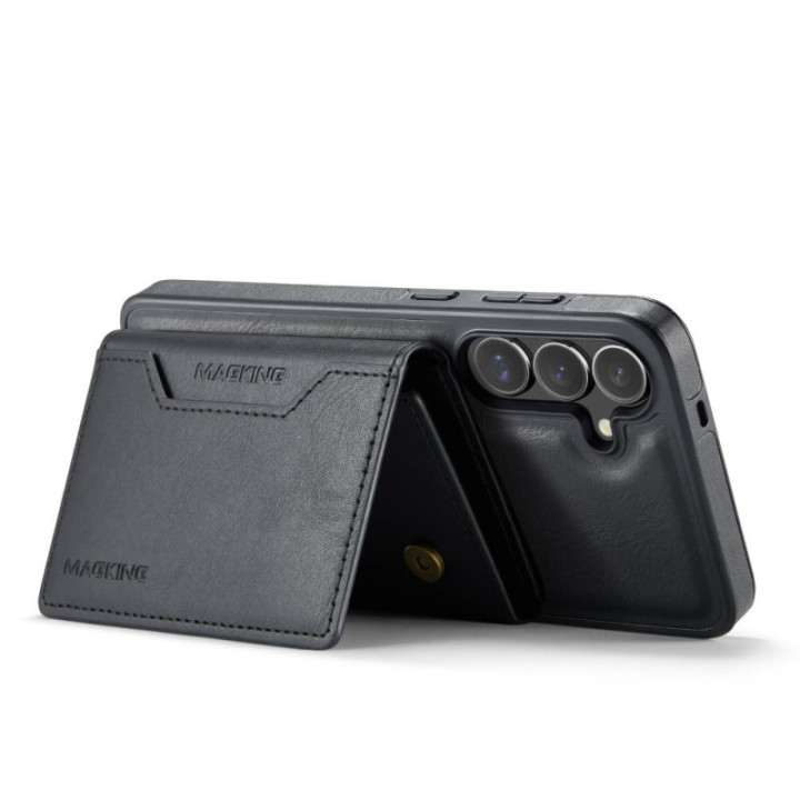 DG-Ming Magking K2 2i1 fodral Samsung Galaxy S25 Plus - Svart