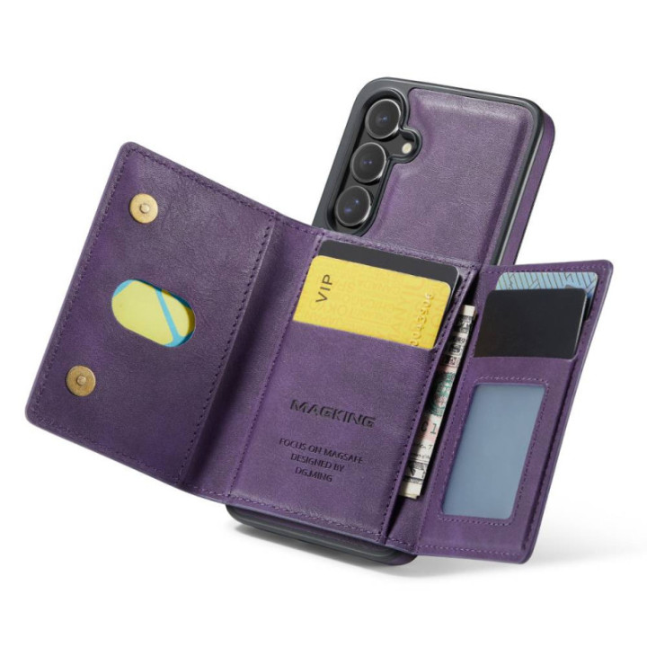 DG-Ming Magking K2 2i1 fodral Samsung Galaxy S25 - Lila