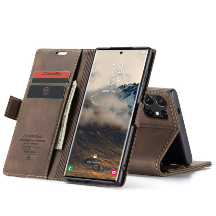 CaseMe Handyhülle 013 Samsung Galaxy S25 Ultra - Coffee