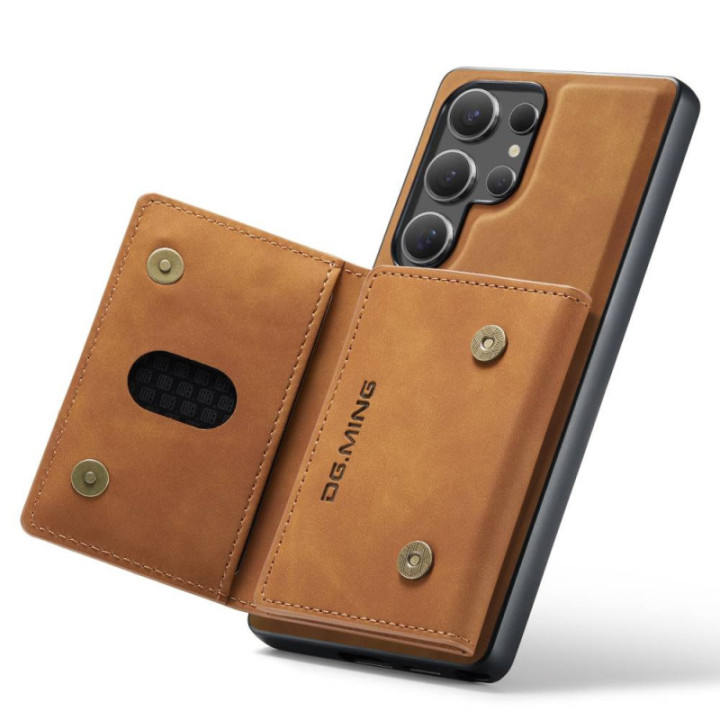 DG-Ming M2 kuori Samsung Galaxy S25 Ultra - Ruskea