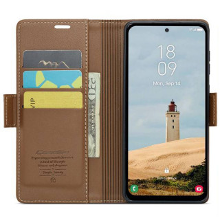 CaseMe Handyhülle 023 Samsung Galaxy A36 5G - Braun