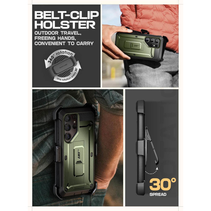 SUPCASE UB Pro 2-set Samsung Galaxy S25 Ultra - Guldan