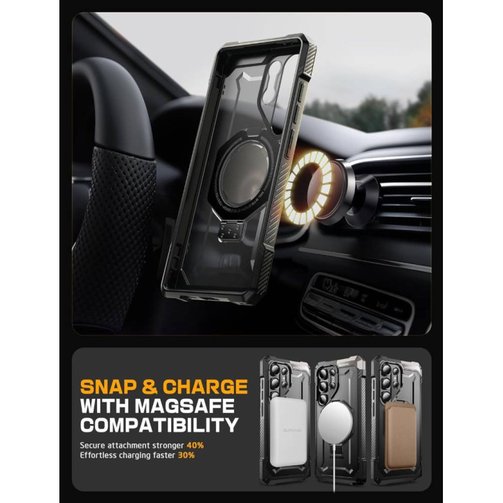 SUPCASE UB Grip Case Samsung Galaxy S25 Ultra - Black
