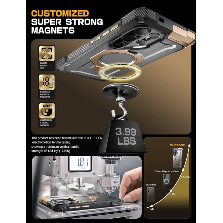 SUPCASE UB Grip skal Samsung Galaxy S25 Ultra - Desert