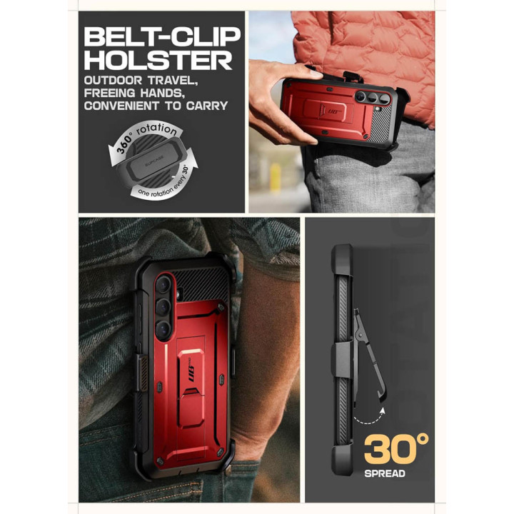 SUPCASE UB Pro 2-set Samsung Galaxy S25 Plus - Ruddy