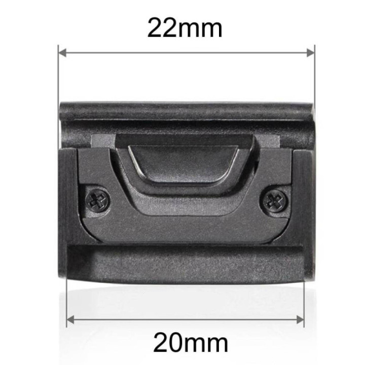 EasyFit Adapter Garmin Fenix 6 Pro - Black
