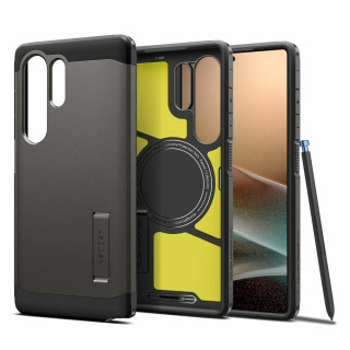 Spigen Tough Armor handyhülle Samsung Galaxy S25 Ultra - Gunmetal