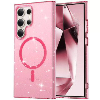 Glitter MagSafe skal Samsung Galaxy S25 Ultra - Pink