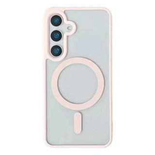 Acrylic MagSafe kuori Samsung Galaxy S25 Plus - Pink Sand