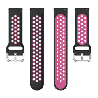 EBN watchband Garmin Approach S44 - Black/darkpink