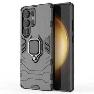Hybrid Ring Case Samsung Galaxy S25 Ultra - Sort
