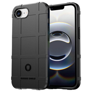 Rugged Shield cover Apple iPhone 16e - Sort