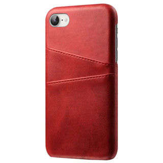 Retro Case with Cardslots Apple iPhone 16e - Red