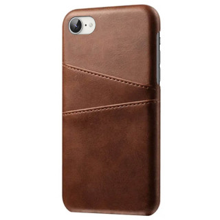 Retro cover med slots Apple iPhone 16e - Brun