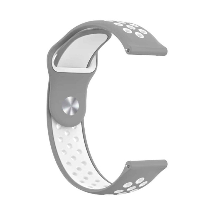 EBN Sport Kellon ranneke OnePlus Watch 3 - Harmaa/valkoinen