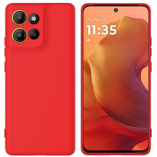 Liquid silicone case Motorola Moto G15 - Red