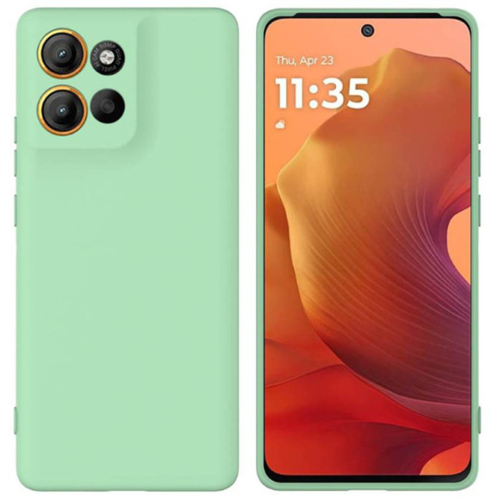 Liquid silikon skal Motorola Moto G15 - Mint