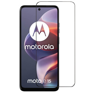 5D glas skærmbeskytter Motorola Moto E15 